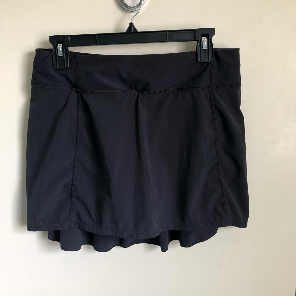 Black tennis skirt